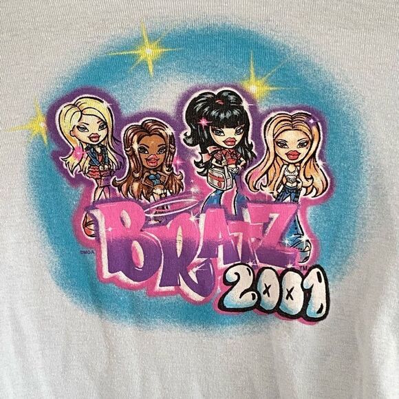 Y2K Bratz Light Blue Graphic Long Sleeve - Picture 2 of 5